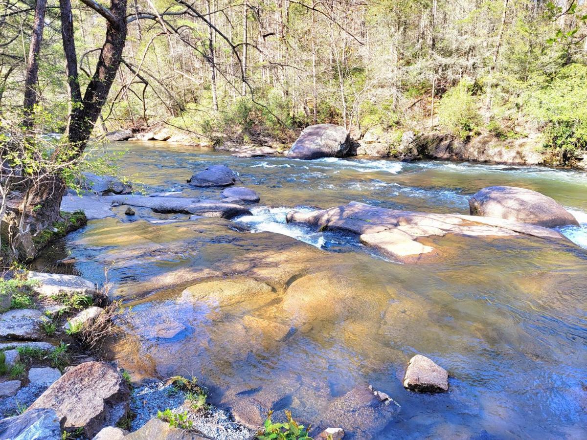Luxury Cabin With Waterview And Privacy, Hiking Blue Ridge Exteriör bild