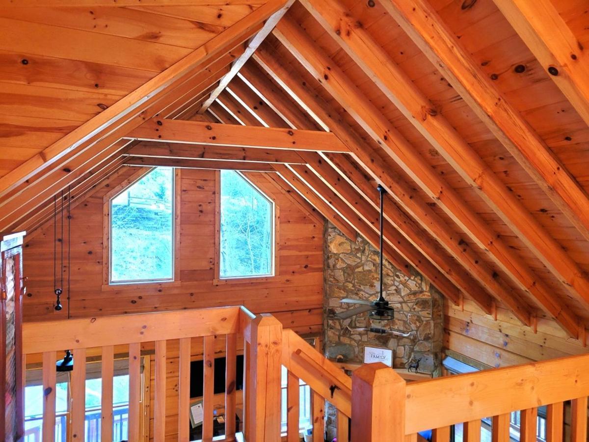 Luxury Cabin With Waterview And Privacy, Hiking Blue Ridge Exteriör bild